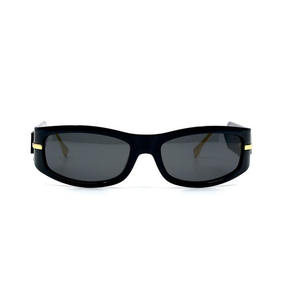 NEW! FENDI FE40120I 01A BLACK GREY MEN'S AUTHENTIC SUNGLASSES MADE IN ITALY - Picture 3 of 11